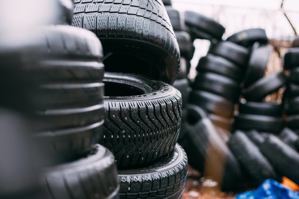 Non-skid tires