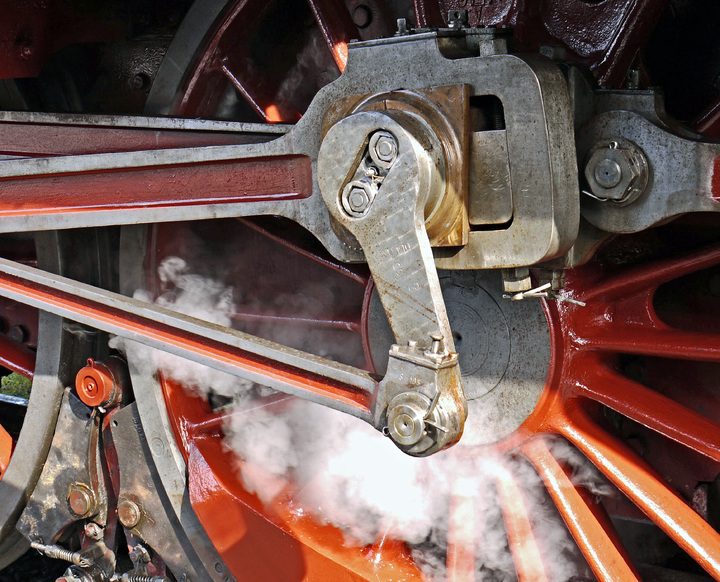 Steam powered brakes