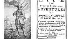 First English novel Robinson Crusoe