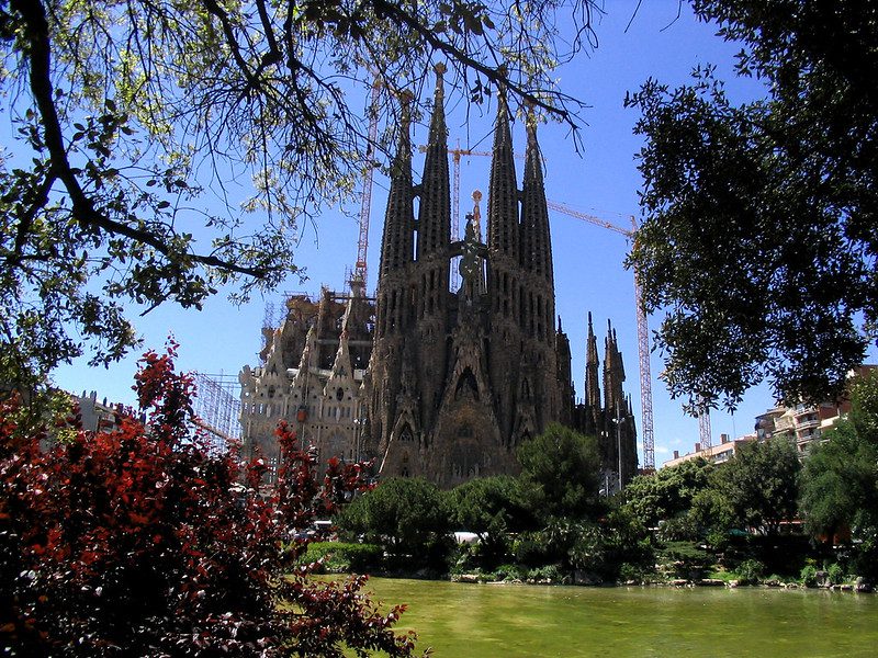 Sagrada Familia from afar