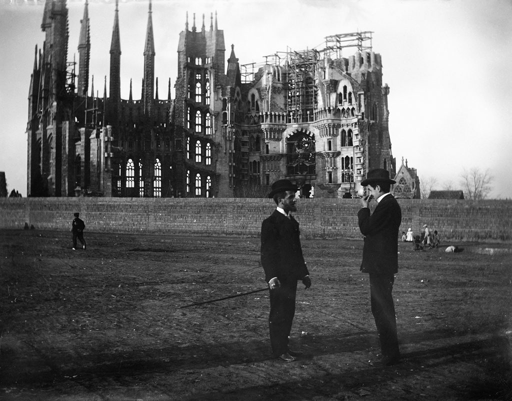 Sagrada Familia beginning stages