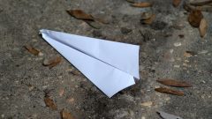 paper airplane