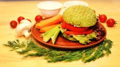 veggie burger