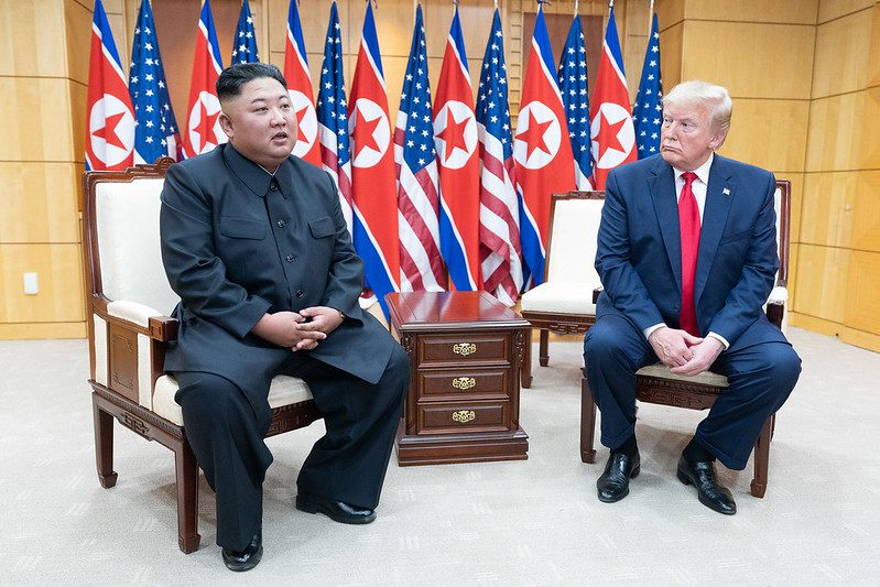 Kim Jong-Un and America's Donald Trump