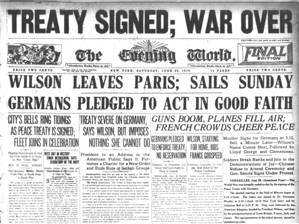 Treaty of Versailles