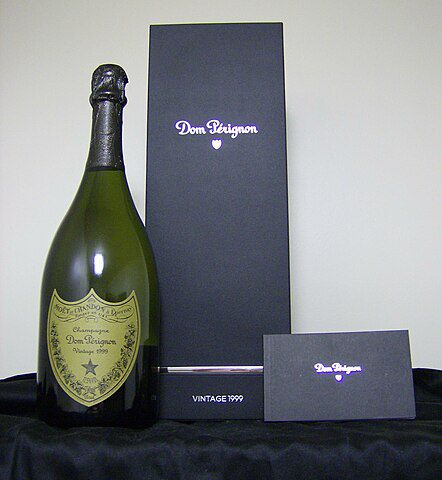 Dom Perignon champagne