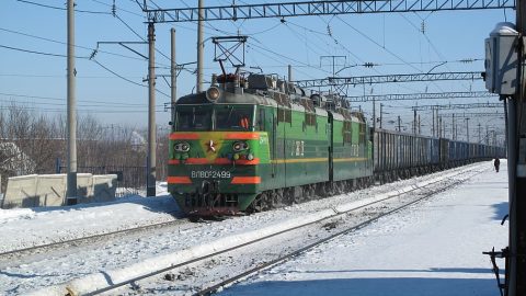 The Trans-Siberian railway