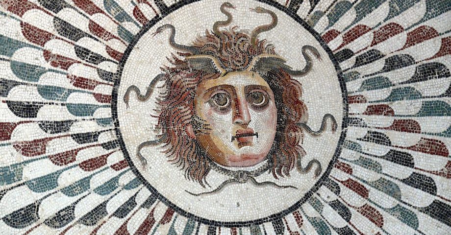 mosaic Medusa in Italy