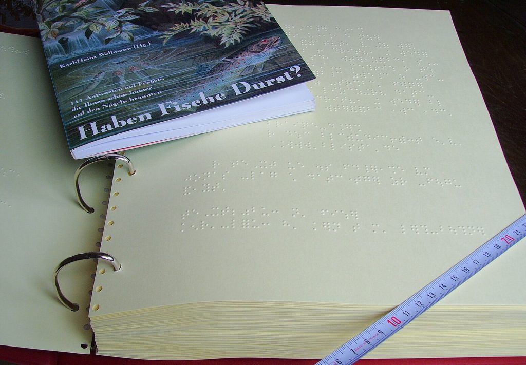 Braille book