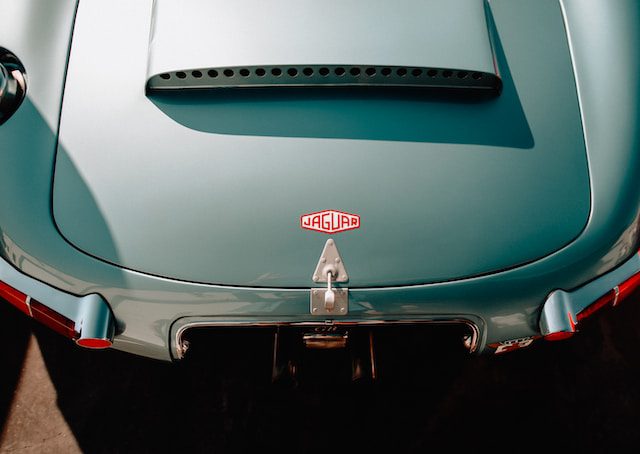 Classic Jaguar motor car