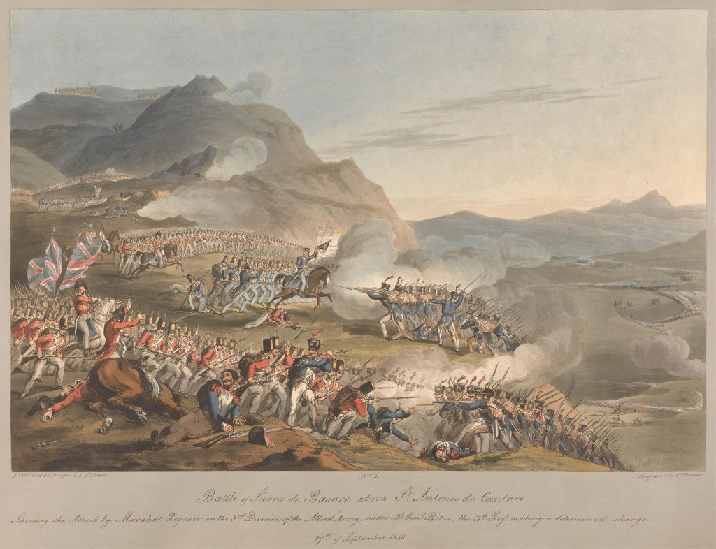 The Battle of Bussaco