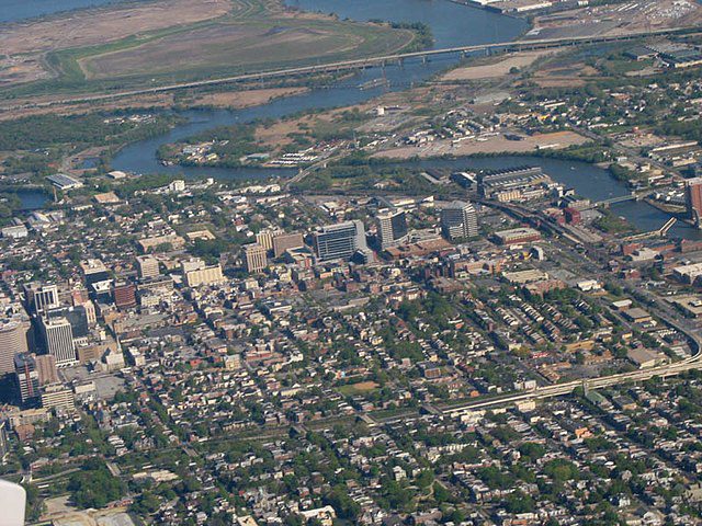 Aerial view of Delaware