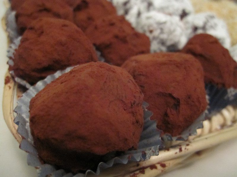 chocolate truffles