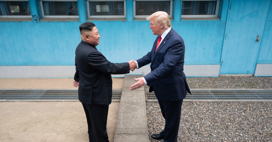 Kim and Donald Trump