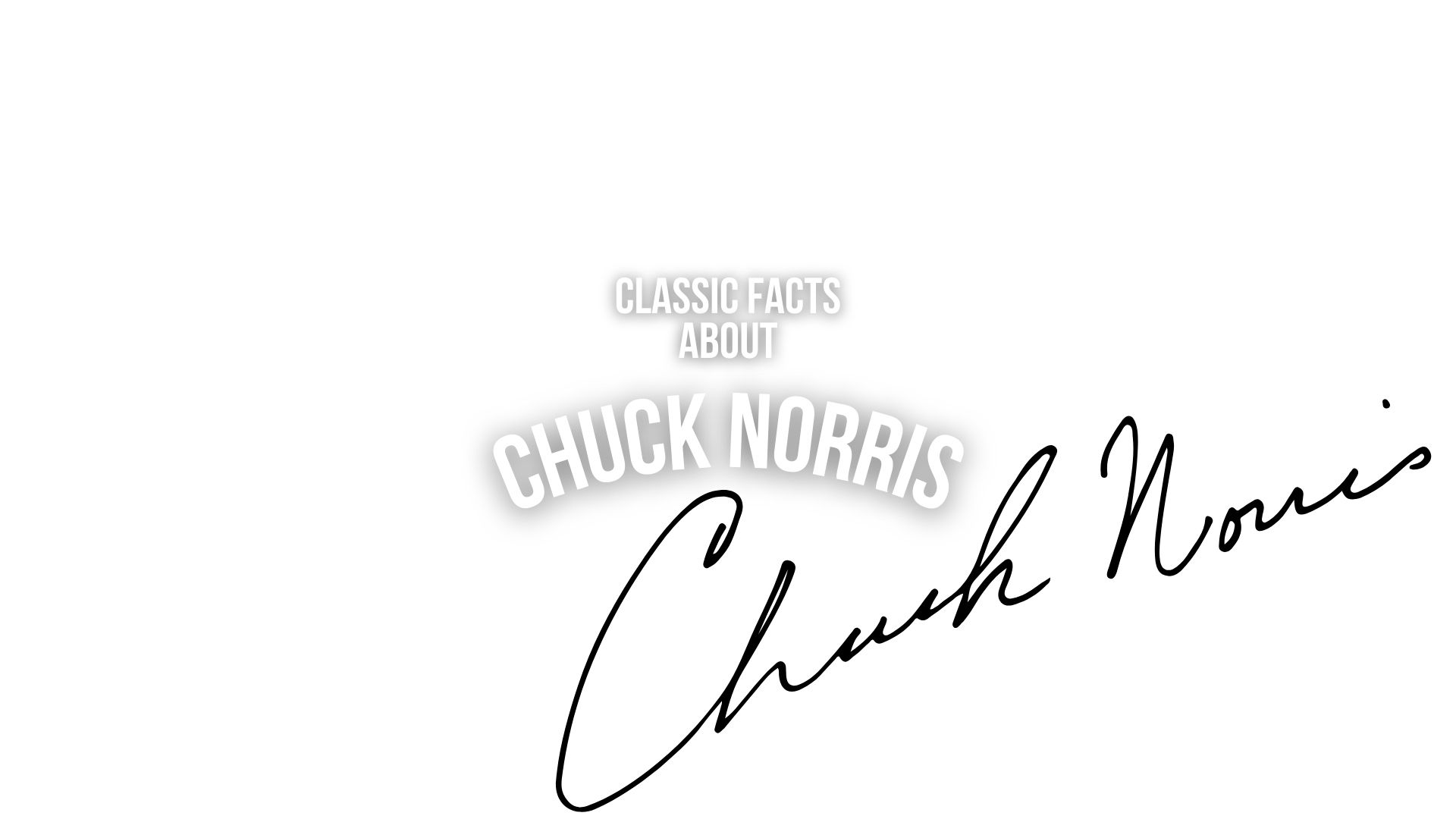 12 Classic Facts About Chuck Norris