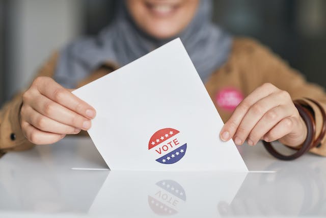 Women Voting in Kuwait
