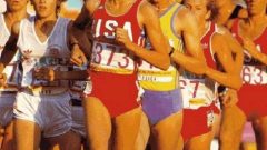 Mary Decker and Zola Budd