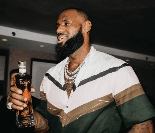 LeBron and wine