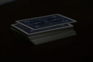 Deck of Cards on The Table