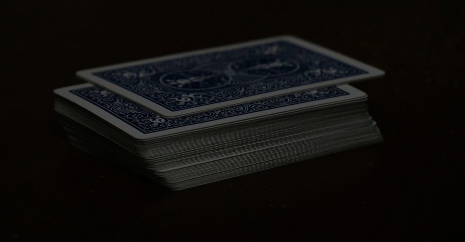Deck of Cards on The Table